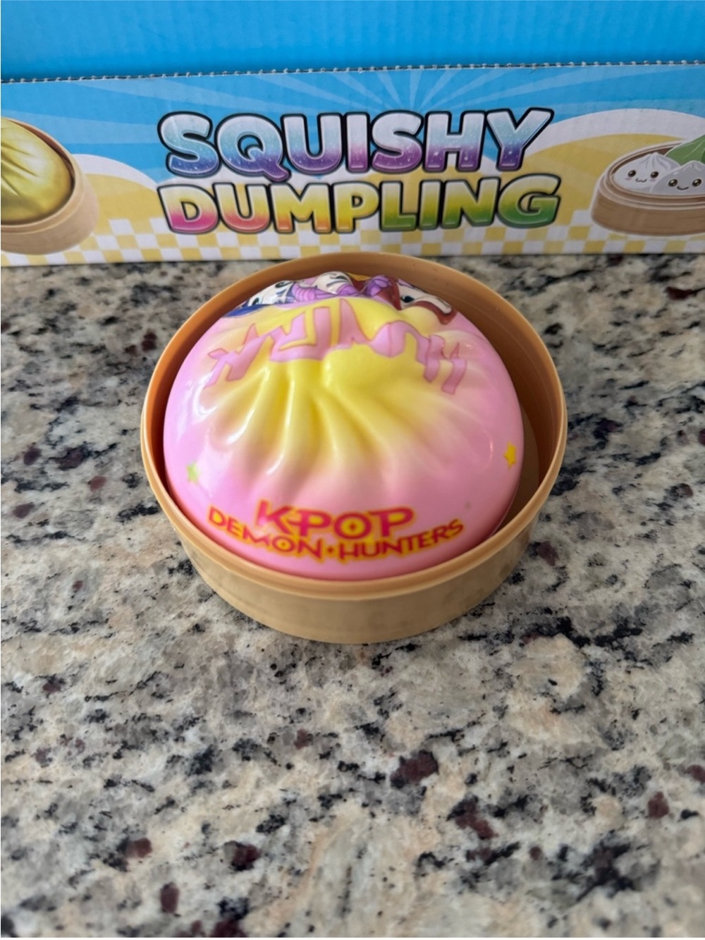 KPOP Demon Hunters HUNTR/X Slow Rising Dumpling Squishy Toy - Picture 4 of 6